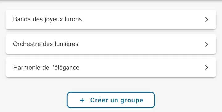 Capture Liste Groupes