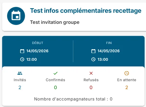 Organisation Evenement